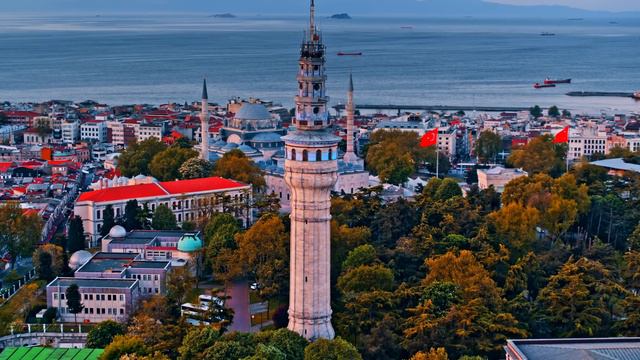 [4K] ISTANBUL 2024 🇹🇷 Drone | 1½ Hour Aerial Scenic Piano Relaxation | Türkiye Turkey смотреть онлайн