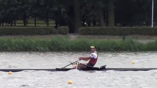 M1x Robbie Manson за несколько дней до установки WBT 6:30.740 смотреть онлайн