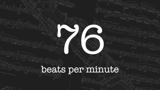 Metronome 76 BPM смотреть онлайн