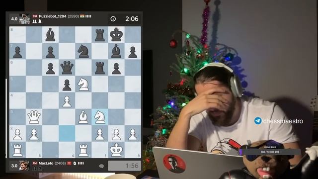 Новогодний бобер 133. Титульный вторник. Блиц шахматы