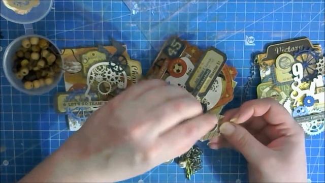 МК Спорт-АТС|Step by Step Tutorial Mixed Media ATC Sport Steampunk style Graphic45 by Ragozina Olya смотреть онлайн