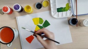 Рисуем цветовой круг. Шпаргалка для художников