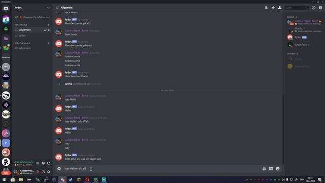 Commands! | Folge#7 | Discord Bot Programmierung [Python/discord.py] смотреть онлайн