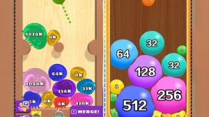 Satisfying Mobile Game / Blob Merge 3d vs jelly merge 3d - ball run 2048 Gameplay Walkthrough part#