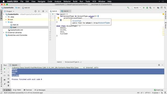 How to Iterate Over Kotlin Enum Values смотреть онлайн