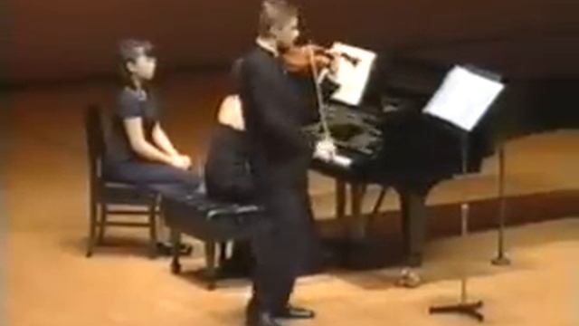 J. Brahms Sonata for Violin and Piano Nr. 3 Op. 108 IV. Presto agitato LIVE смотреть онлайн