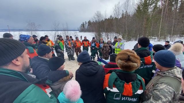 Жара на льду! Подлёдный лов-2021 среди команд Группы «Илим» в Усть-Илимском районе смотреть онлайн
