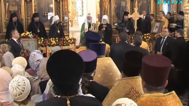 TBN Baltia:"Святейший Патриарх Кирилл посетил Воскресенский кафедральный собор г. Нарвы" смотреть онлайн