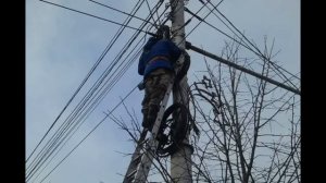 Для чего нужны эти мотки проводов на столбах