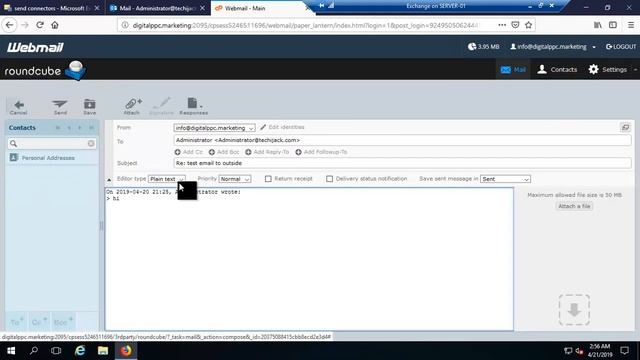 Exchange Server 2016 Mx Record Setup