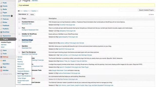 Wordpress: how to add Mailchimp optin on sidebar смотреть онлайн