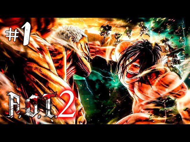 Attack On Titan 2 Прохождение на русском #1 ► Прохождение игры Атака Титанов 2 на русском смотреть онлайн