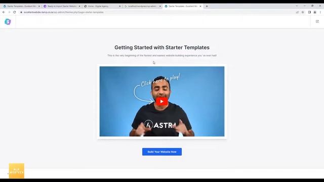 how to install theme in wordpress | Install Astra Theme with demo data смотреть онлайн
