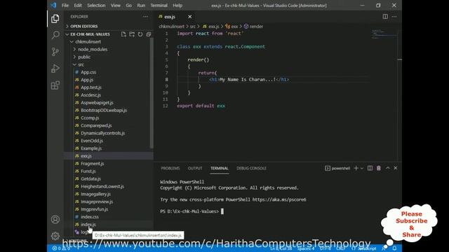 ReactJS .jsx Component Starts With Capital Letter Why? смотреть онлайн