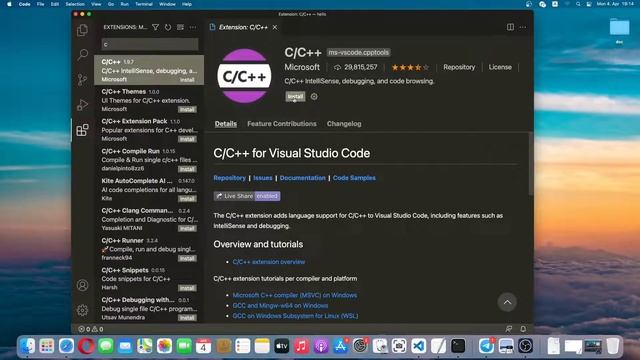 How to Compile and Run C/C++ Programs on MacOS | gcc & VS Code смотреть онлайн