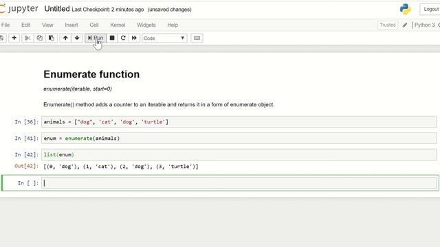 Enumerate: A Python Built in Function смотреть онлайн