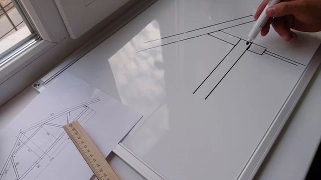 Деревянные фермы.Строительство каркасных домов. КП Караси. Часть 2. смотреть онлайн