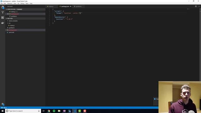 Prettier JS with pre-commit hooks смотреть онлайн