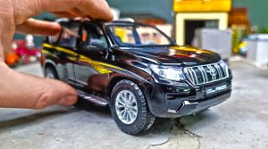 Мини ВНЕДОРОЖНИК ТОЙОТА литая модель автомобиля. Про машинки.