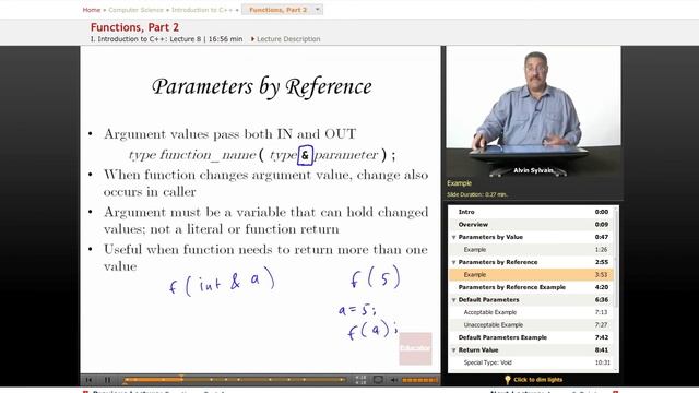 C++ Function, Part 2 смотреть онлайн