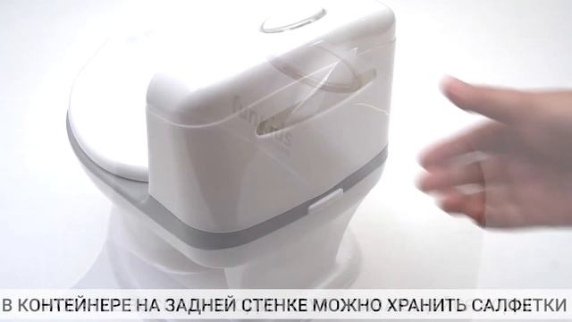 Детские горшки в форме унитаза Funkids "Baby Toilet" (арт. WY028, разные расцветки) смотреть онлайн