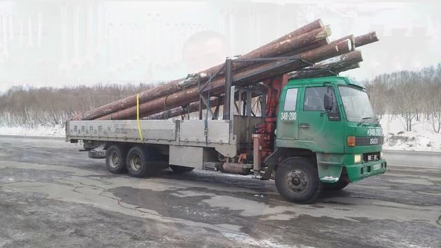 Работа на грузовике с КМУ , итоги года смотреть онлайн