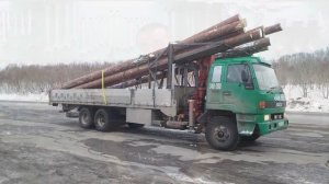 Работа на грузовике с КМУ , итоги года