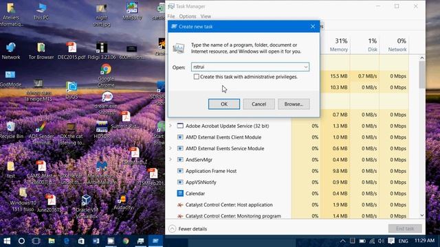 Fixit How To Get System Restore From Task Manager Ctrl Alt Del When Windows Computer Is Frozen