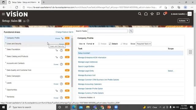 Oracle Sales Enable Notifications for Sales | Oracle Sales Tutorial | Oracle Sales Training | BISP смотреть онлайн
