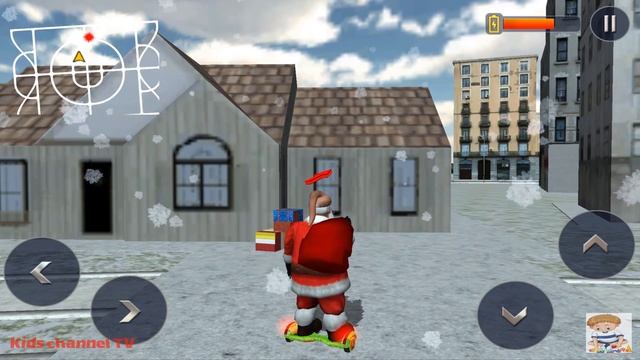Hoverboard Rider 3D:Santa Xmas -SANTA'S SWEET | Christmas Games | Santa Claus Game | Kids TV Channe смотреть онлайн
