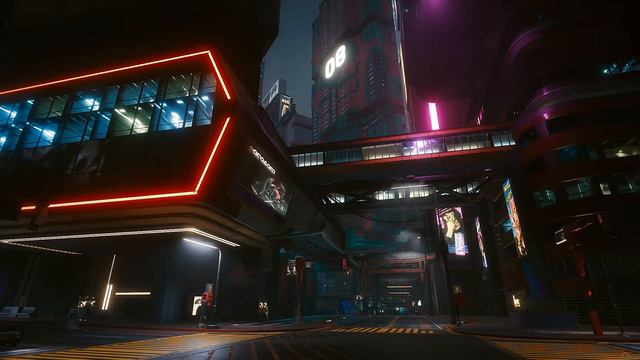 Cyberpunk 2077 Night City ASMR Ambience смотреть онлайн