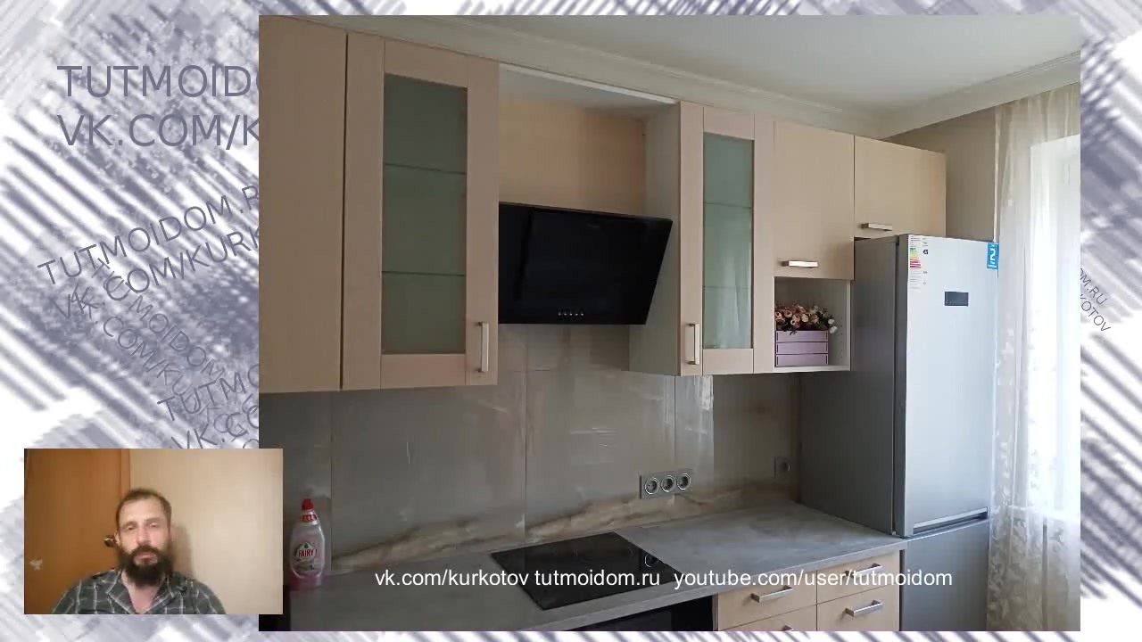 Кухня БУ Икеа Перепиливаем Подгоняем Ставим смотреть онлайн