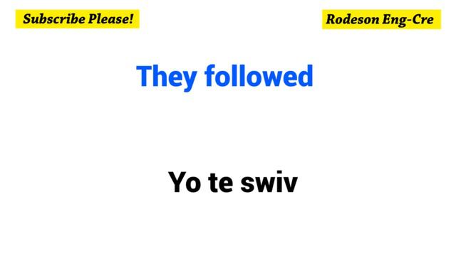 To follow = Swiv – Simple Present, Simple Past, Simple Future and Conditional смотреть онлайн
