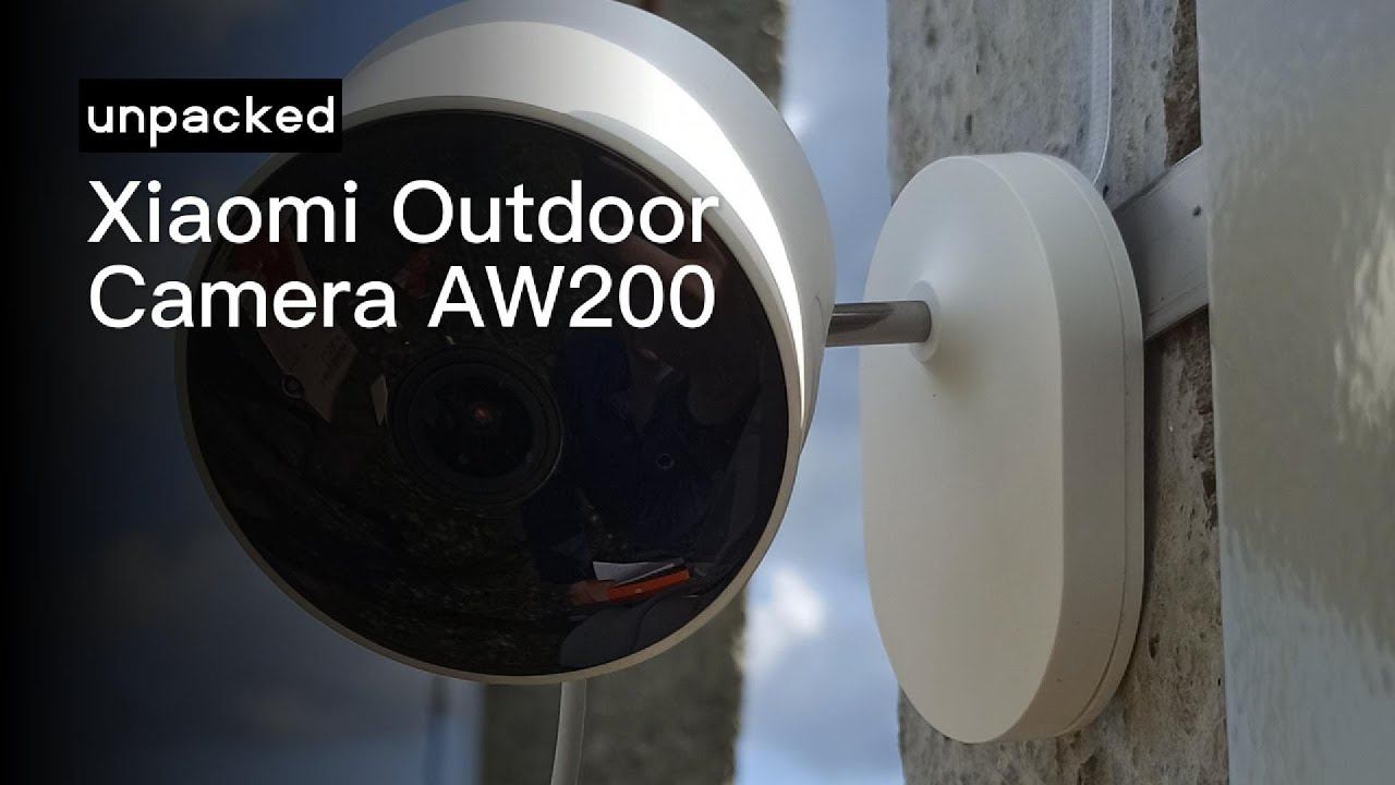 Распаковка Xiaomi Outdoor Camera AW200