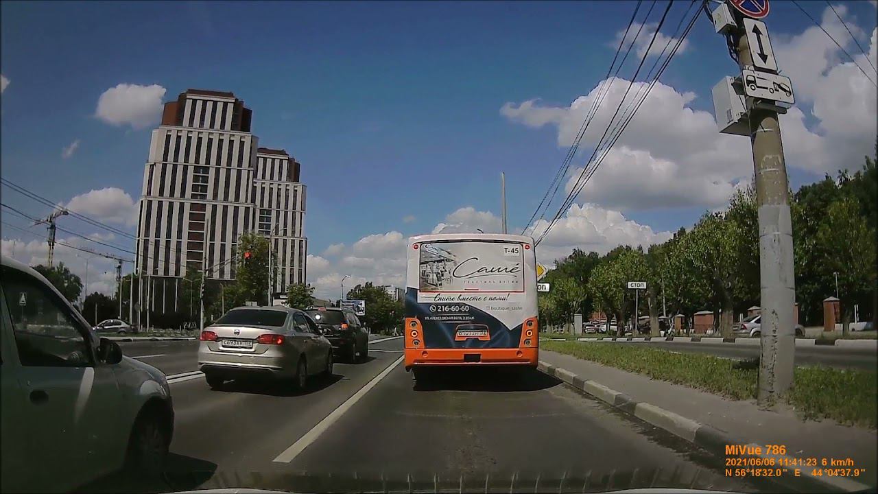Нижний Новгород. Советская пл. - ул. Родионова - Казанский съезд - Канавинский мост - пл. Революции. смотреть онлайн
