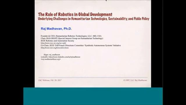 E4C Webinars l The Role of Robotics in Global Development смотреть онлайн