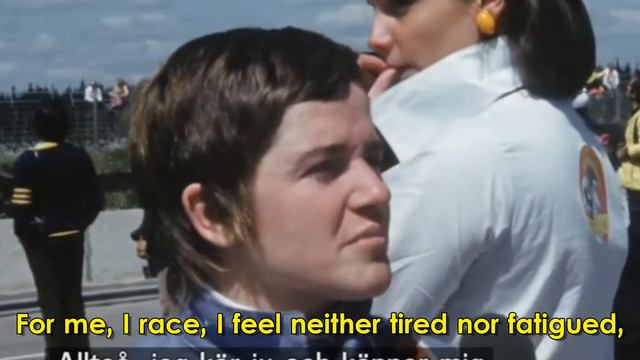 Lella Lombardi Rare Interview From Swedish GP 1975