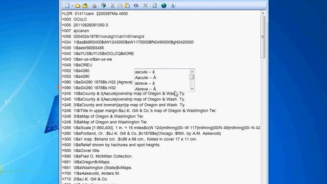 MarcEdit 5.6: Mnemonic Autocomplete смотреть онлайн