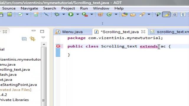 Android Tutorial 34 Scrolling Text @efodioedu смотреть онлайн