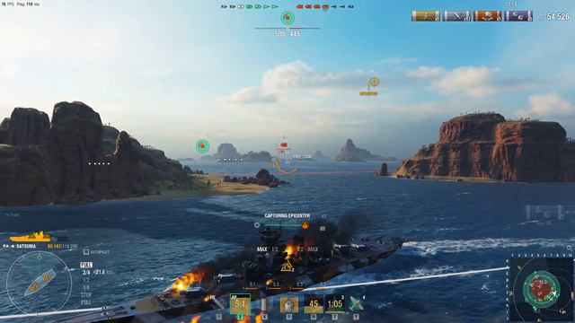 World of Warships - Ranked Battles with IJN Satsuma Gameplay Max Graphics 2021 12 26 06 14 49 03 смотреть онлайн