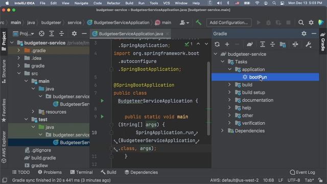 Getting Started with Spring Boot and Gradle смотреть онлайн