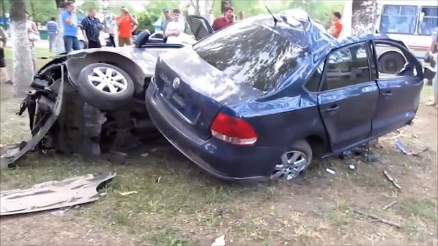 Подборка ДТП polo volkswagen + краш тест смотреть онлайн
