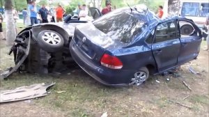 Подборка ДТП polo volkswagen + краш тест