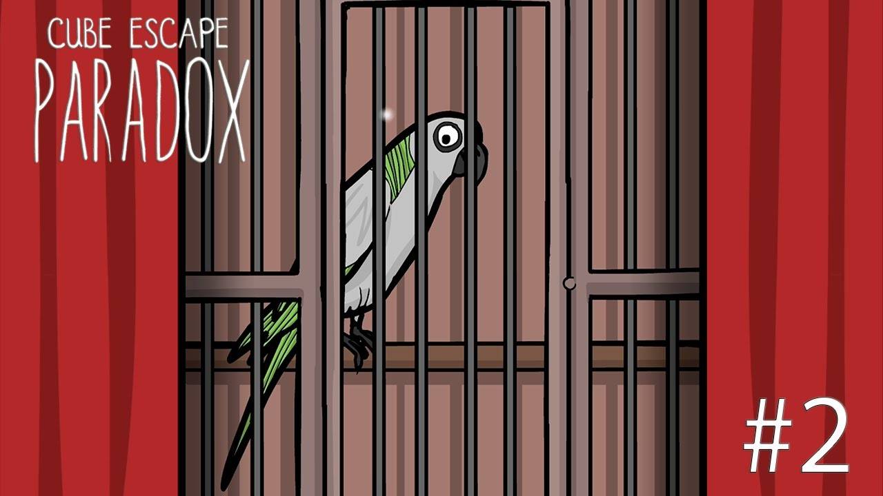 Зачем так сложно, пожалейте попугая. Cube Escape: Paradox#2