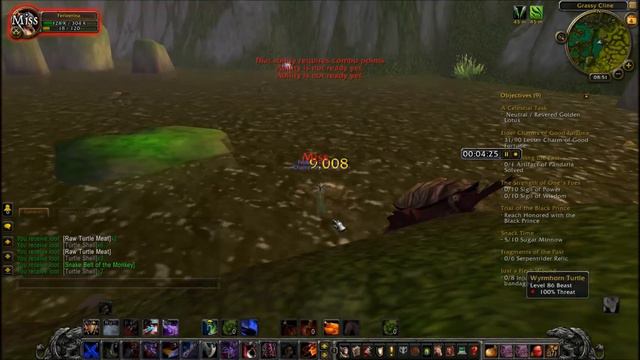World of Warcraft Mists of Pandaria Best Place to Farm Raw Turtle Meat! смотреть онлайн