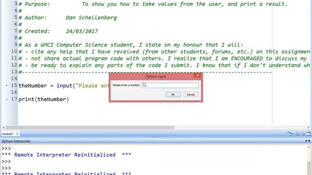 Python Input/Output and Data Types смотреть онлайн