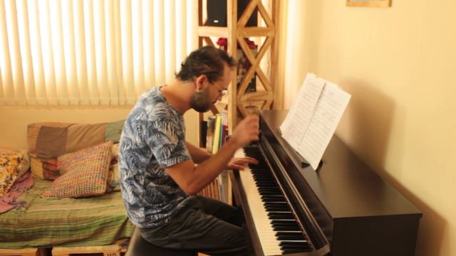 Almeida Prado - Sonata para piano n. 01 - 2. Improvisando смотреть онлайн