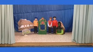 Театрализованная постановка "Дружба народов" - группа "Вишенка"