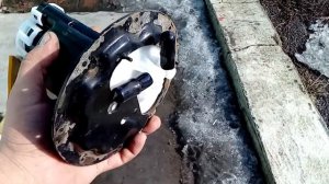 Замена топливного фильтра Mazda familia 323. Качество бензина в России