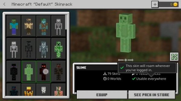 Mobs Skin Pack For Minecraft PE